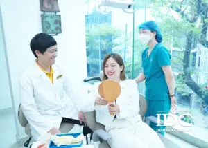 Customer in idc dental clinic 2