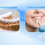 Porcelain Crown vs Veneers