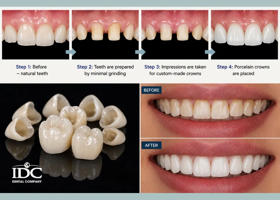 The Procedure for Getting Ceramic Crowns