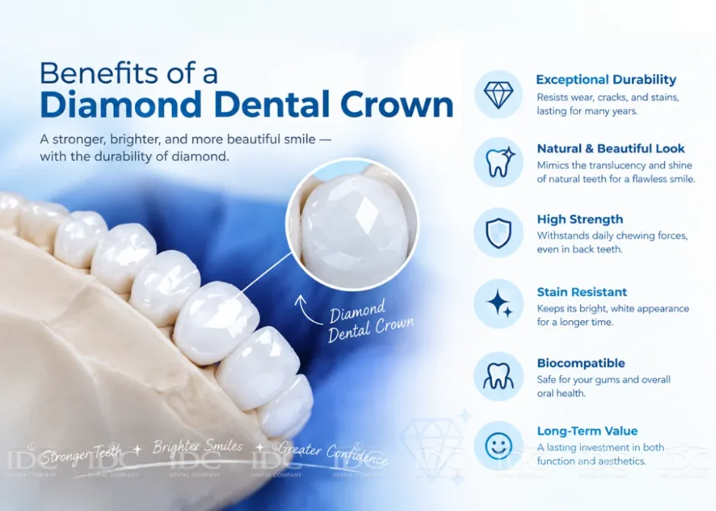 Benefits of a Diamond Dental Crown