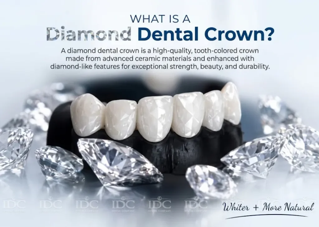 a Diamond Dental Crown