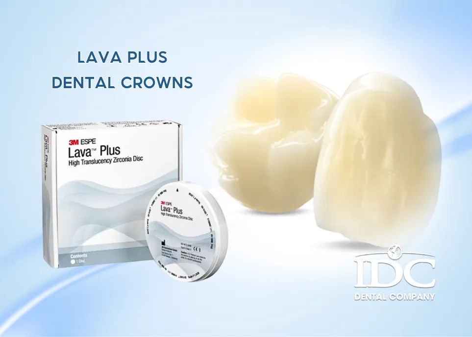 Lava plus dental crowns