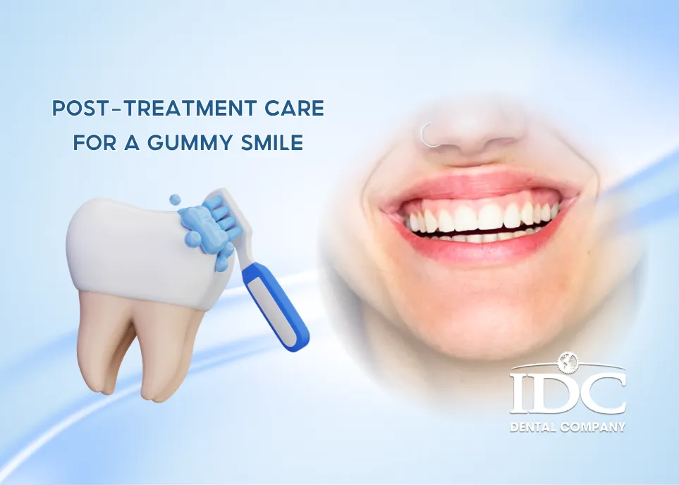 Post-Treatment Care for a Gummy Smile