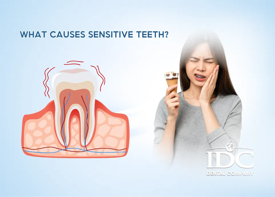 What causes sensitive teeth?