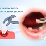 When is baby tooth extraction necessary