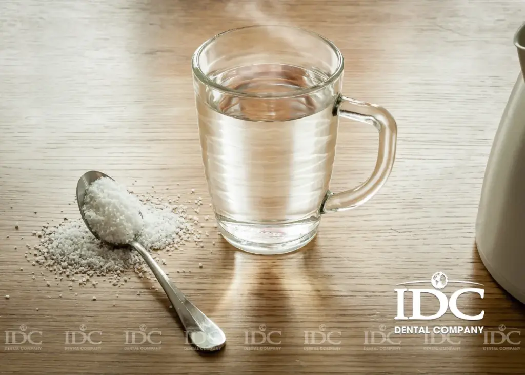 Rinse With Warm Salt Water