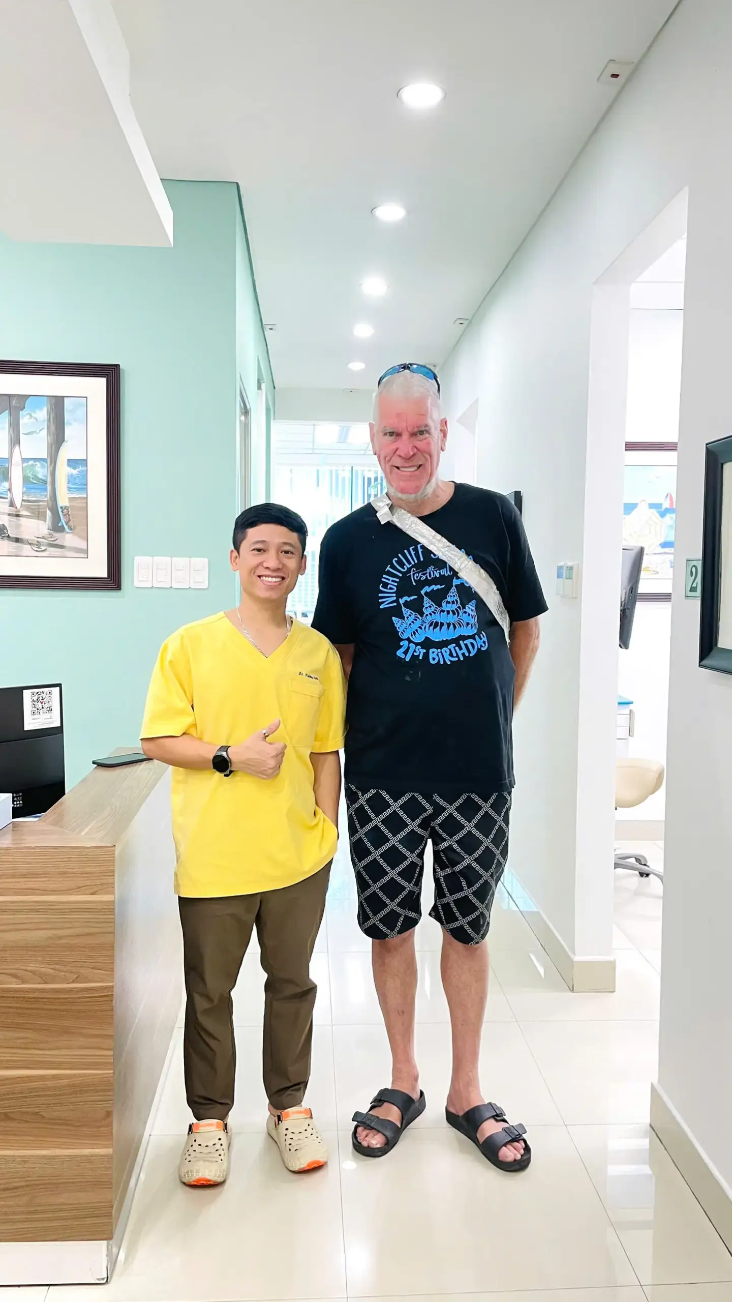 A international patient