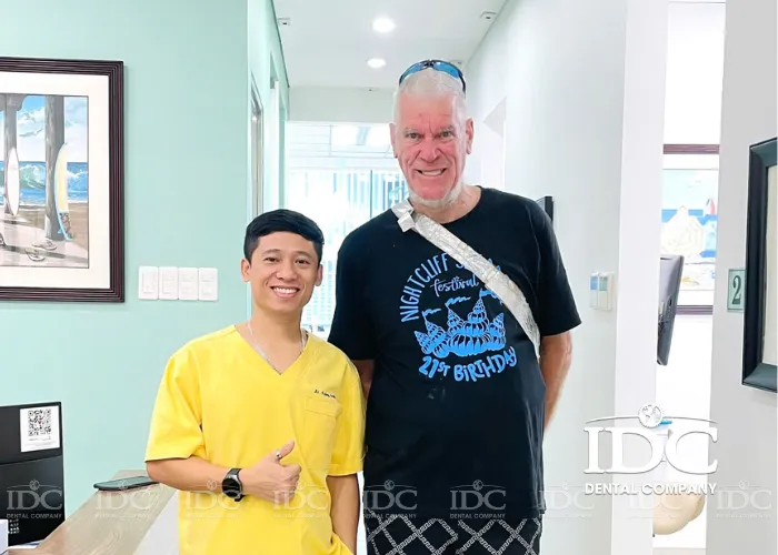 a patient at IDC 2